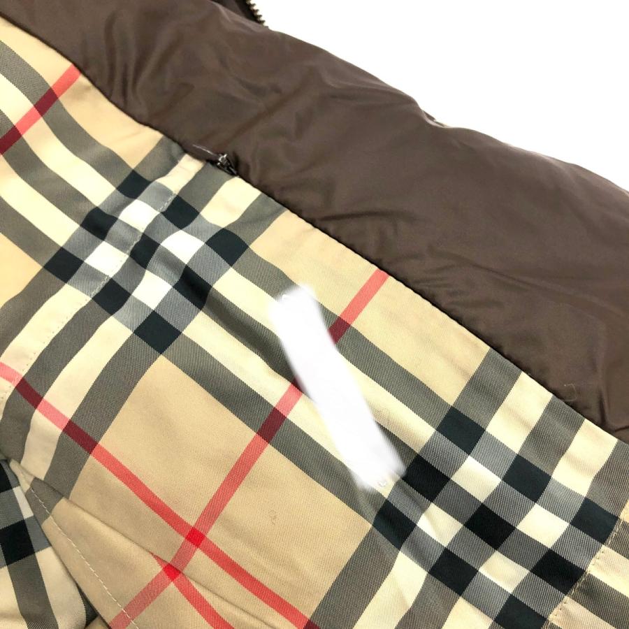 BURBERRY LONDON バーバリーロンドン ダウン コート ファー付 42 
