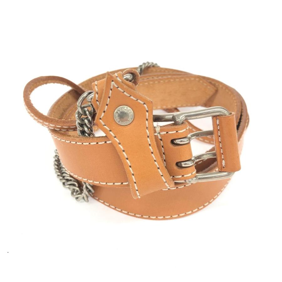 BURBERRY LONDON バーバリーロンドン ベルト ベージュ チェーン  