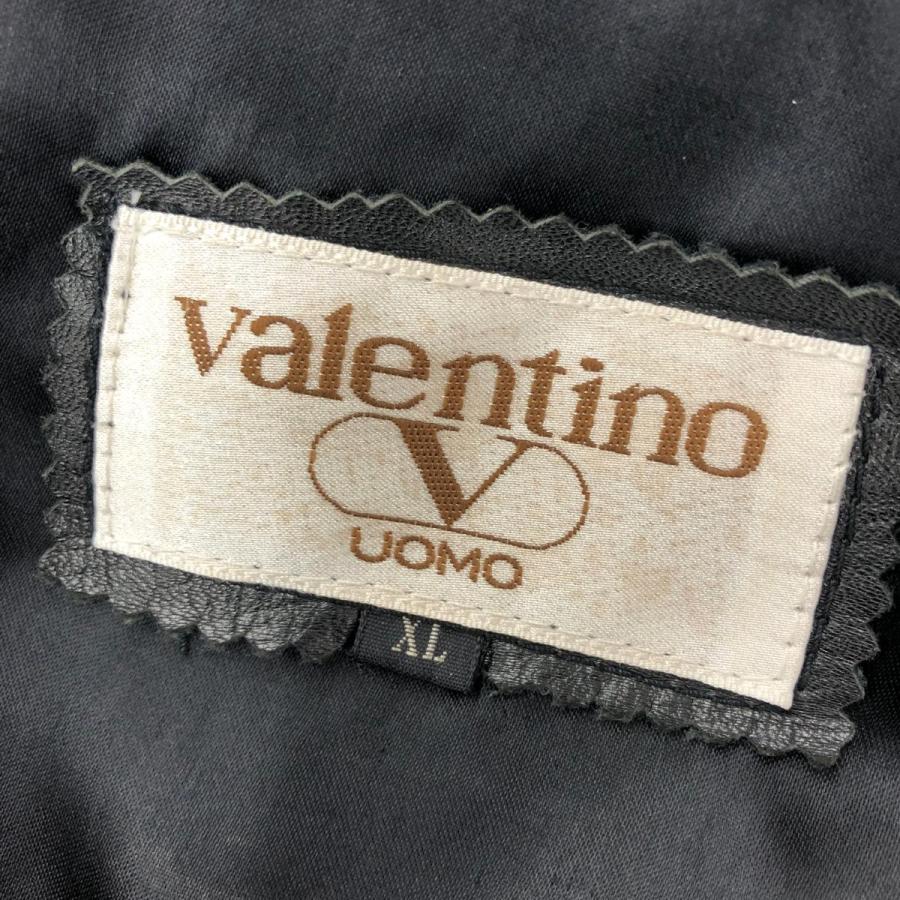 VALENTINO ヴァレンティノ レザージャケット サイズ:XL ブラック VALENTINO ヴァレンティノ レザージャケット サイズ:XL ブラック