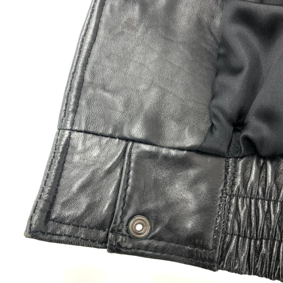 VALENTINO ヴァレンティノ レザージャケット サイズ:XL ブラック VALENTINO ヴァレンティノ レザージャケット サイズ:XL ブラック