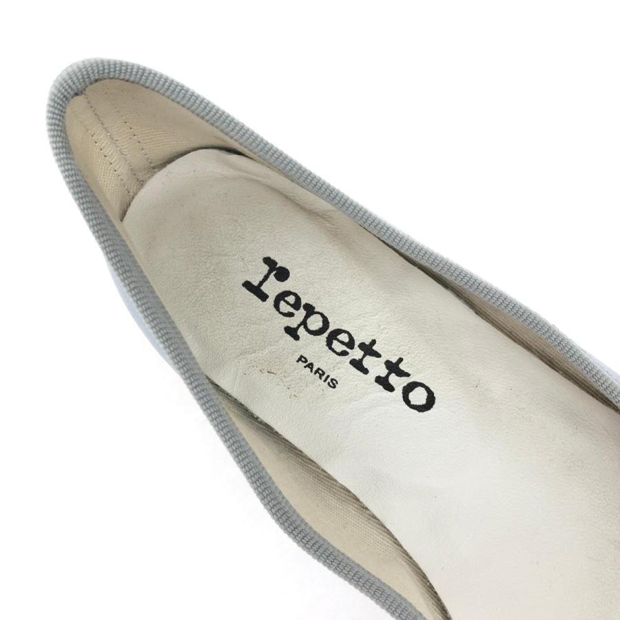 repetto レペット PETIT RAT バレエシューズ 美品 37 グレー repetto レペット PETIT RAT バレエシューズ 美品 37 グレー