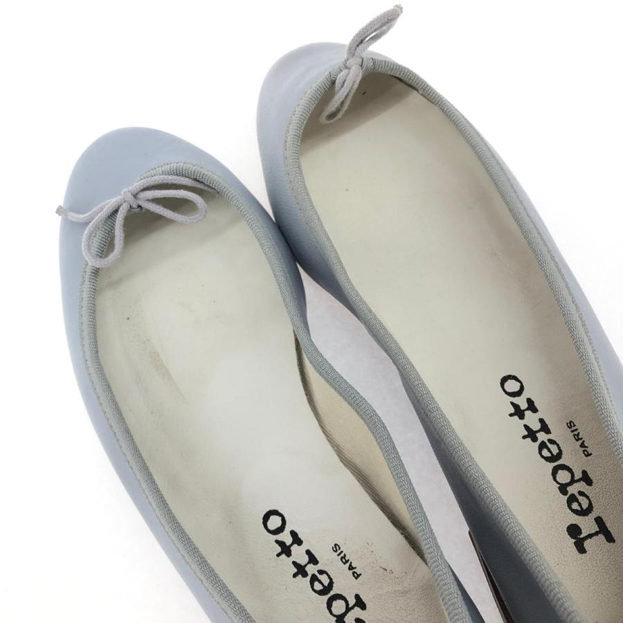 repetto レペット PETIT RAT バレエシューズ 美品 37 グレー repetto レペット PETIT RAT バレエシューズ 美品 37 グレー