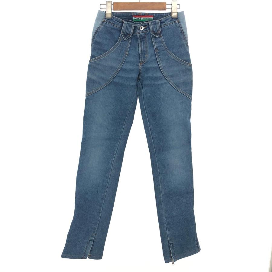 D&G ドルチェ&ガッバーナ デニムパンツ サイズ:26/40 ブルー 綿 D&G ドルチェ&ガッバーナ デニムパンツ サイズ:26/40 ブルー 綿