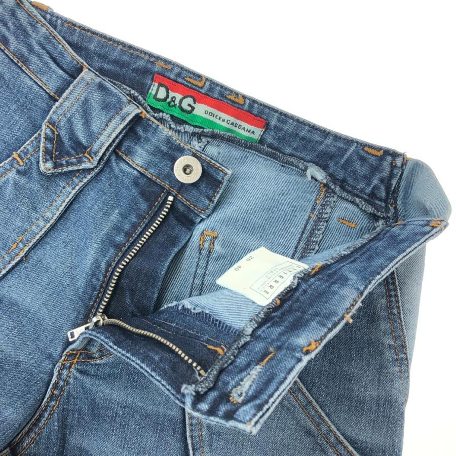 D&G ドルチェ&ガッバーナ デニムパンツ サイズ:26/40 ブルー 綿 D&G ドルチェ&ガッバーナ デニムパンツ サイズ:26/40 ブルー 綿