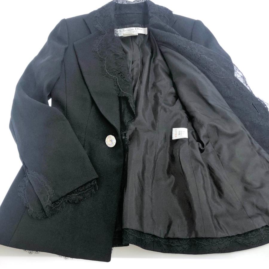 Christian Dior クリスチャンディオール 3ピーススカートスーツ Christian Dior クリスチャンディオール 3ピーススカートスーツ