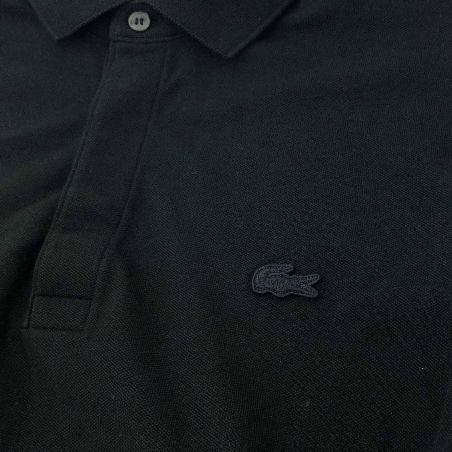 LACOSTE ラコステ 半袖ポロシャツ 良好 サイズ:FR3 ブラック LACOSTE ラコステ 半袖ポロシャツ 良好 サイズ:FR3 ブラック