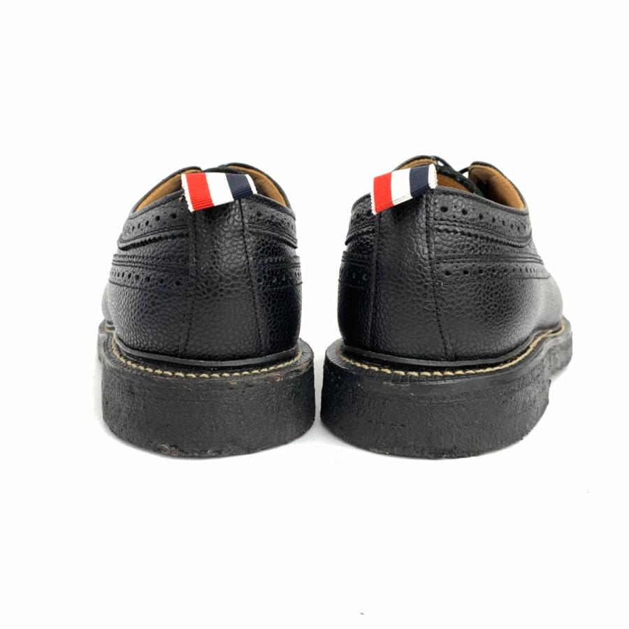 THOM BROWNE トムブラウン メダリオンウィングチップ レザーシューズ 