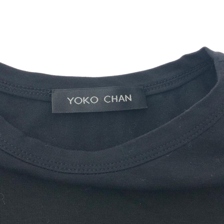 YOKOCHAN ヨーコチャン 21年 バックヘムフリル切替クルーネック YOKOCHAN ヨーコチャン 21年 バックヘムフリル切替クルーネック