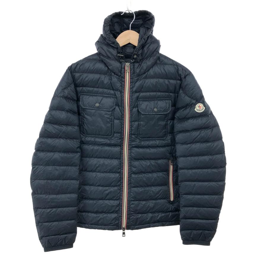 MONCLER モンクレール ダウンジャケット 良好 サイズ:4 ネイビー 
