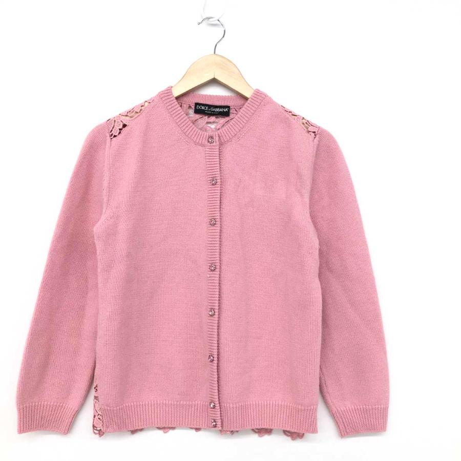 DOLCE&GABBANA ドルチェ&ガッバーナ カーディガン 良好 ピンク  