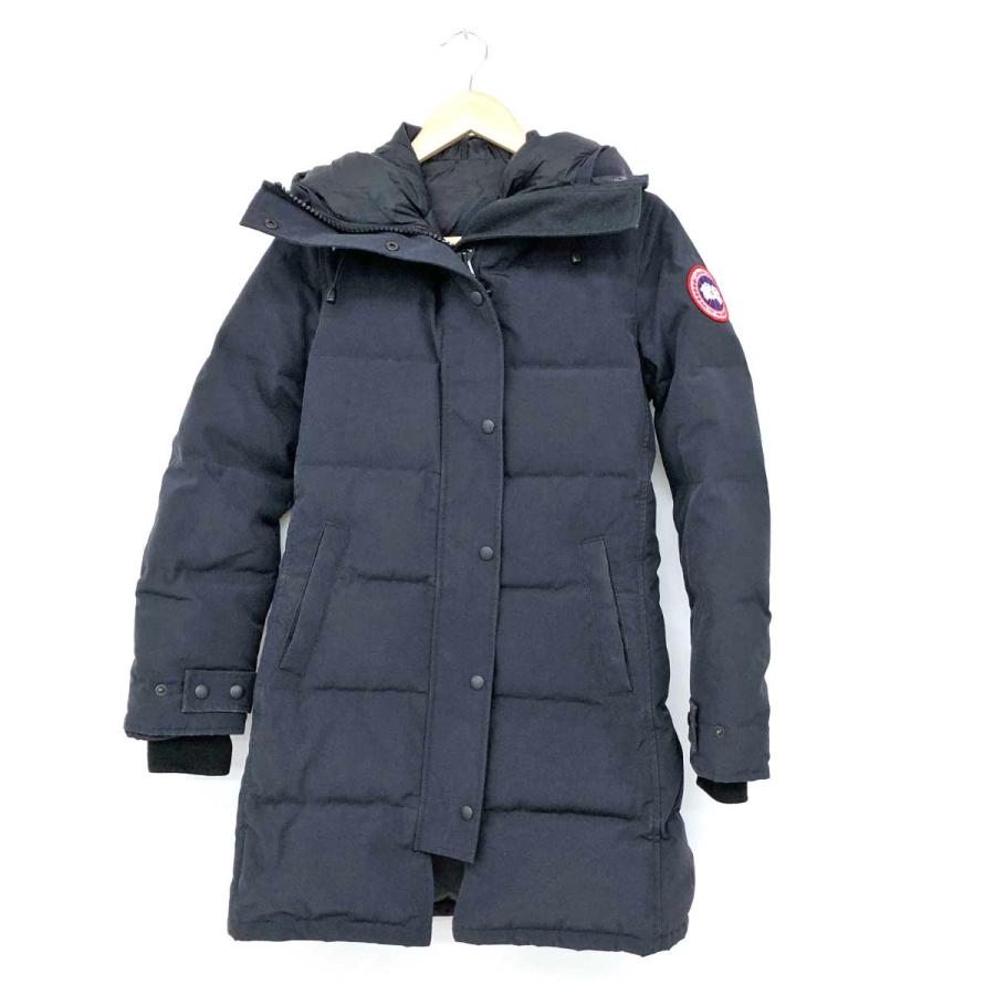 Ban　カナダグース　レディース　超美品　ダウン　ネイビー 極美品カナダグースCANADA GOOSE ネイビーレディースS