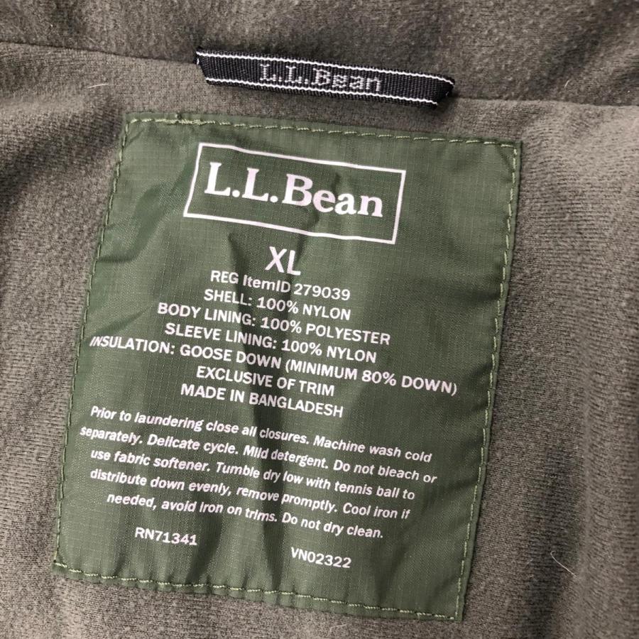 L.L.Bean エルエルビーン ダウンジャケット XL 279039 グリーン メンズ 