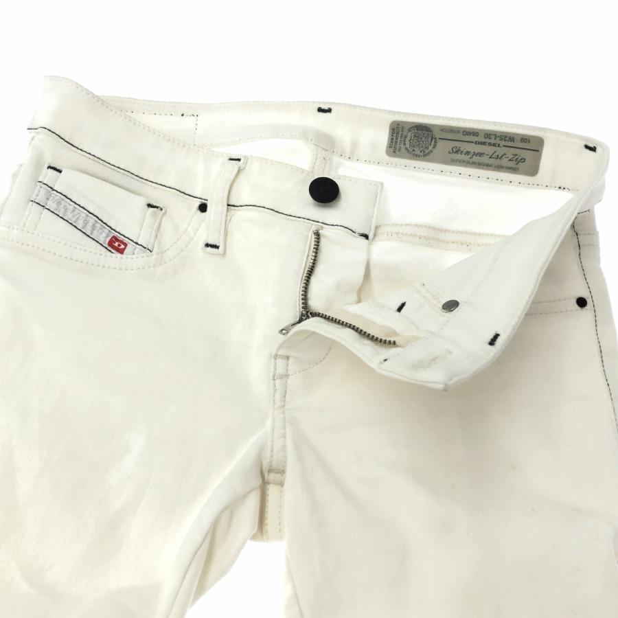 DIESEL ディーゼル デニムパンツ サイズ:25 ホワイト レディース  