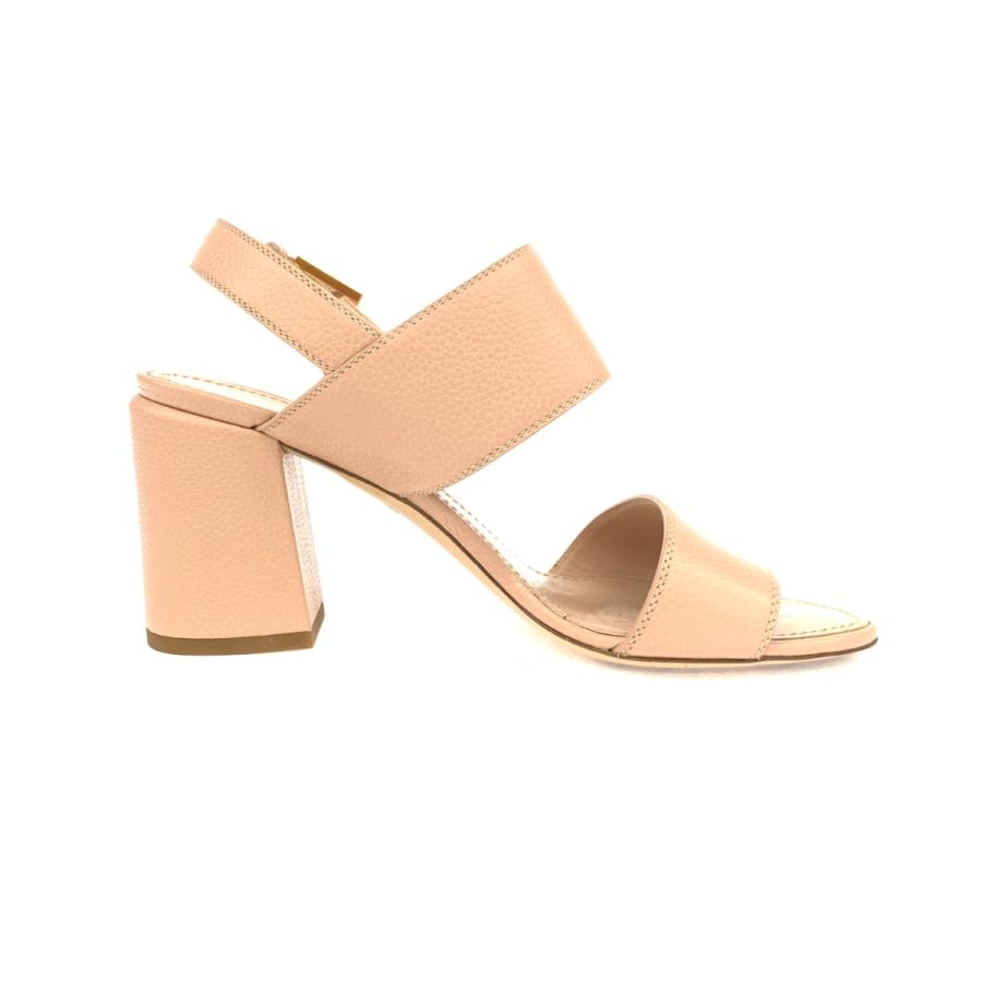 LOUIS VUITTON ルイヴィトン サンダル 良好 37.5 ピンク レザー