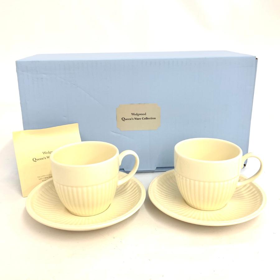 Wedgwood ウェッジウッド カップ＆ソーサー 箱付 2客セット 未使用品 