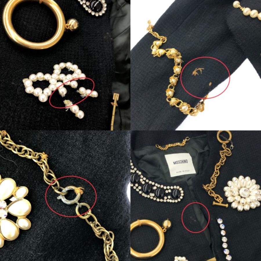 MOSCHINO モスキーノ ジャケット サイズ:表記なし ブラック MOSCHINO モスキーノ ジャケット サイズ:表記なし ブラック