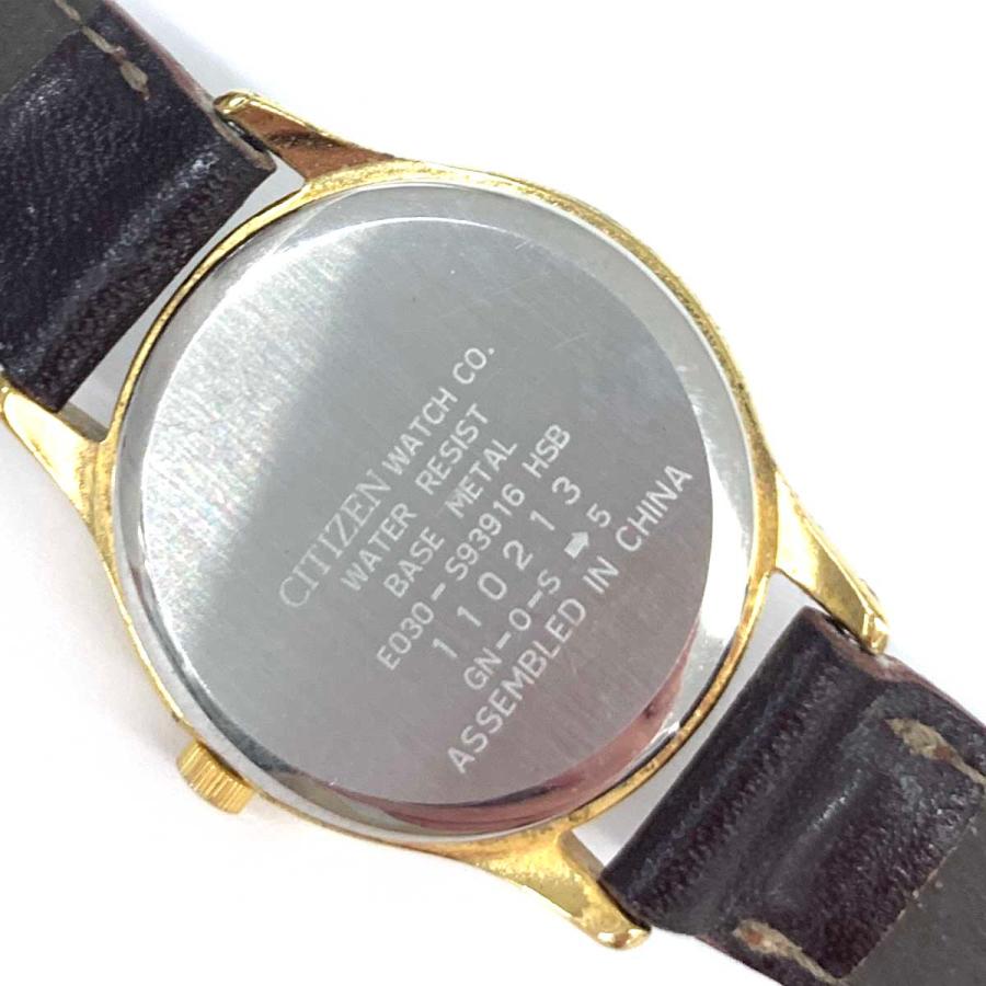 Citizen シチズン 腕時計 ソーラー E030-S93916 ゴールドカラー Citizen シチズン 腕時計 ソーラー E030-S93916 ゴールドカラー