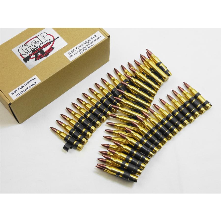 G&P GP669 5.56 mm 50連 ダミーカート 鑑賞用 ディスプレイモデル M249