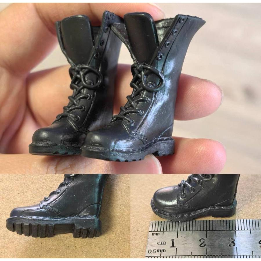 初代リカちゃん 復刻初代リカちゃん ドール 黒色 編み上げブーツ