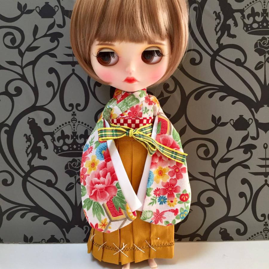 リカちゃん アイシードール 振り袖 袴 セット きもの はかま リカちゃん アイシードール 振り袖 袴 セット きもの はかま