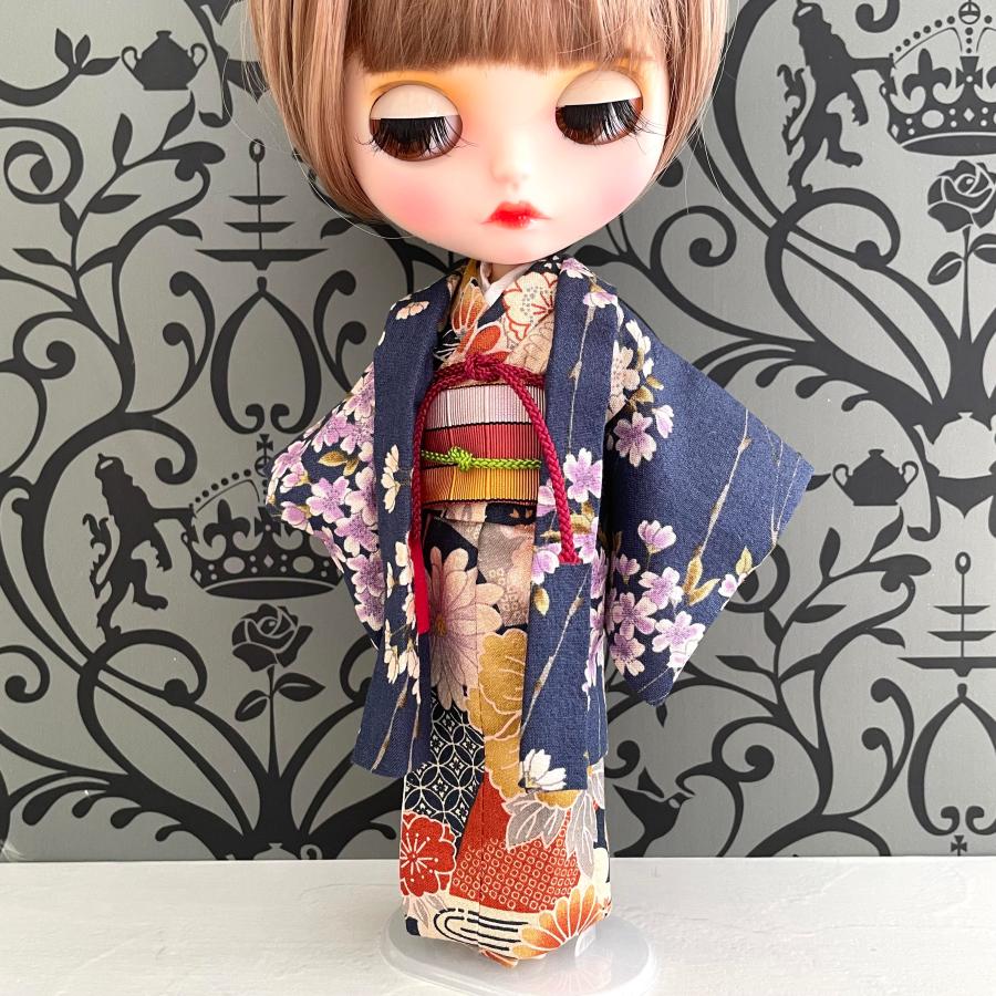 リカちゃん アイシードール ブライス 羽織 着物 作り帯 セット リカちゃん アイシードール ブライス 羽織 着物 作り帯 セット