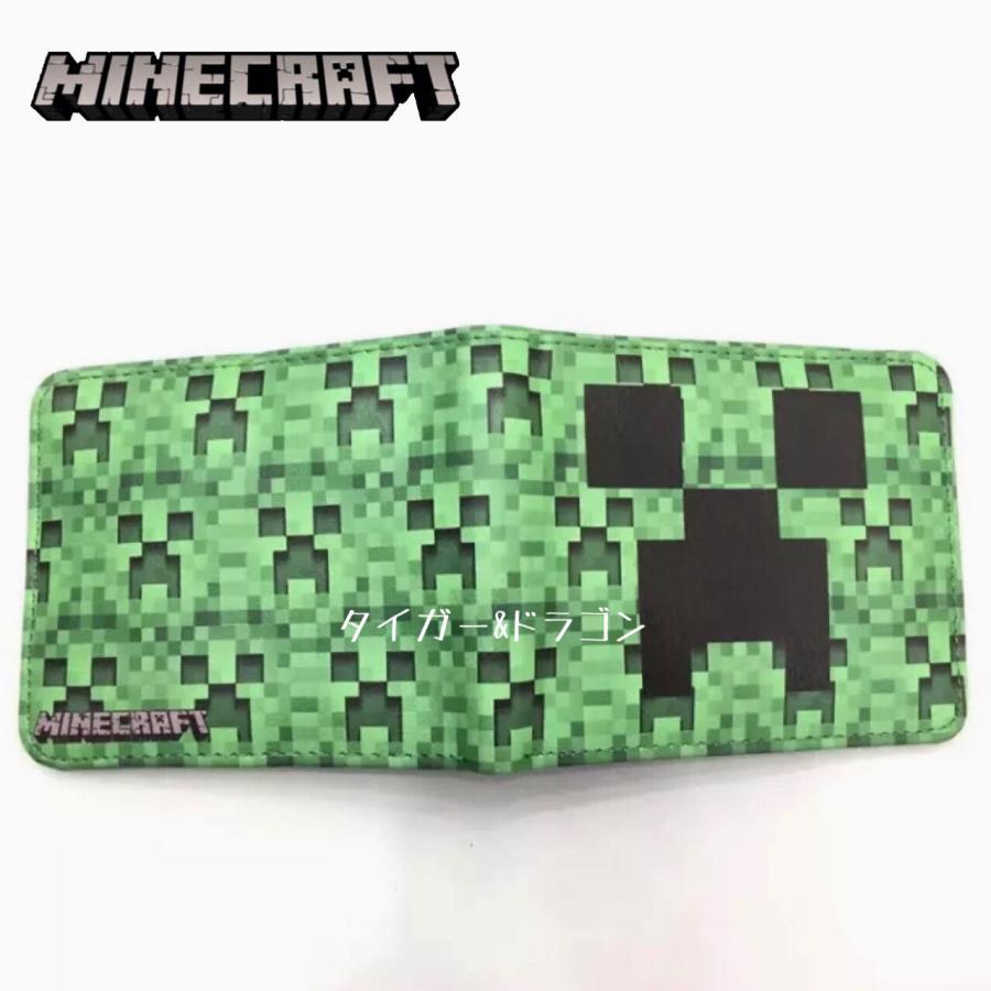 マインクラフト 子供財布 二つ折り財布 Icカード入れ カード入れ 札入 パスケース 定期入れ カードホルダー サイフ マイクラゲームキャラクターグッズ Minecraft Wallet No4 Tiger Dragon 通販 Yahoo ショッピング