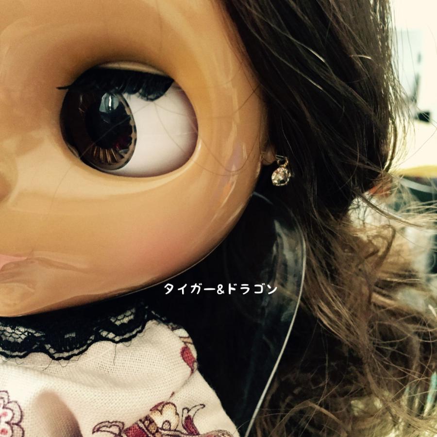 ドール用 アクセサリー ラインストーン ピアス イヤリング ペンダント