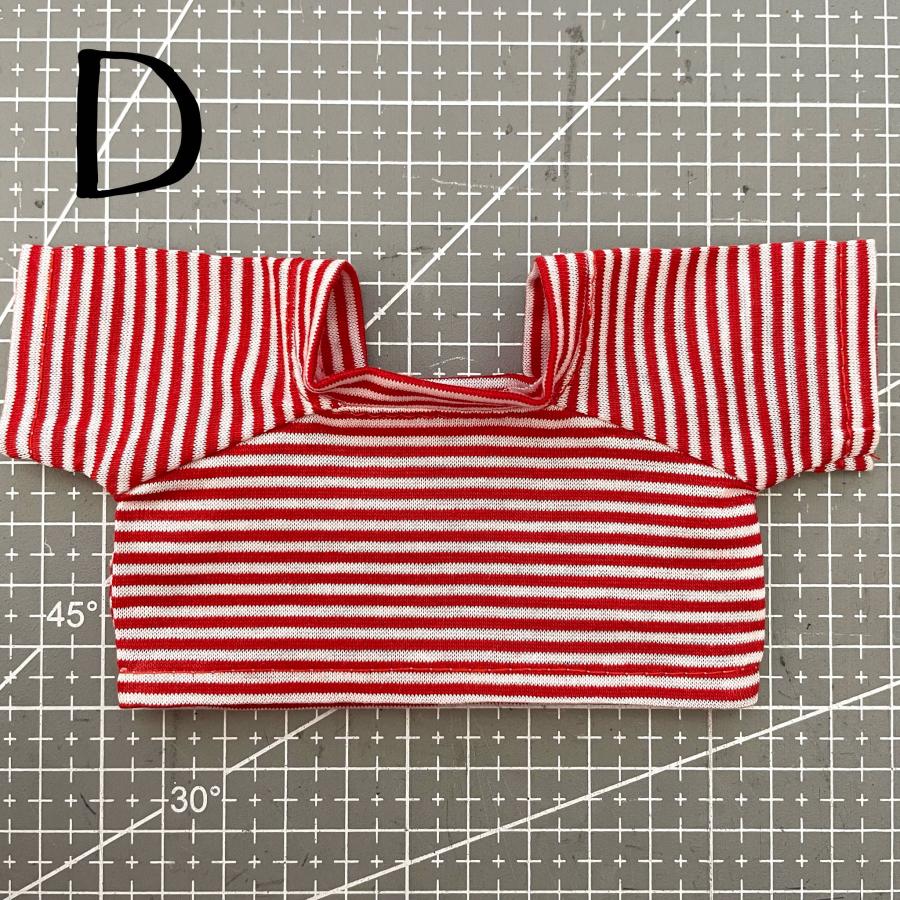 モンチッチ Sサイズ ぬいぐるみ プルオーバー Tシャツ 5色 きせかえ