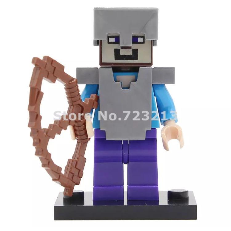 マイクラ　ブロック　磁石　スティーブ　ゾンビ　クリーパー　フィギュア マイクラブロック磁石スティーブゾンビクリーパーフィギュア