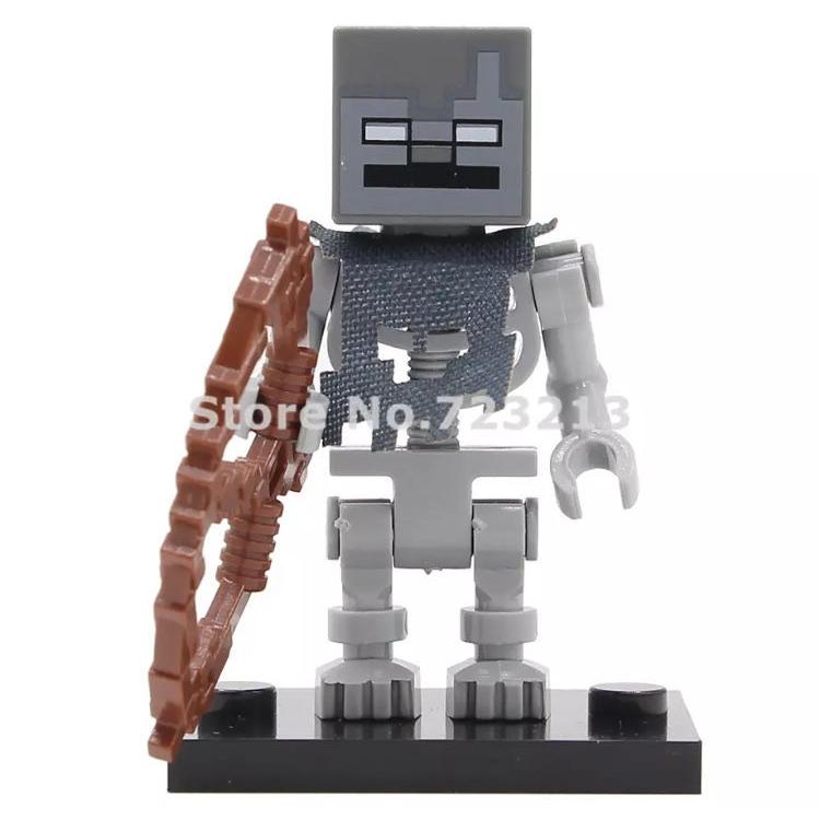 マインクラフト レゴ互換 ブロック ミニフィグ ミニフィギュア ストレイ ディスプレイプレート付き マイクラゲームキャラクターグッズ Stray Tiger Dragon 通販 Yahoo ショッピング