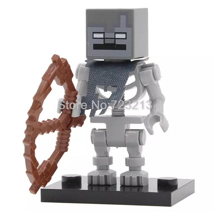 マインクラフト レゴ互換 ブロック ミニフィグ ミニフィギュア ストレイ ディスプレイプレート付き マイクラゲームキャラクターグッズ Stray Tiger Dragon 通販 Yahoo ショッピング