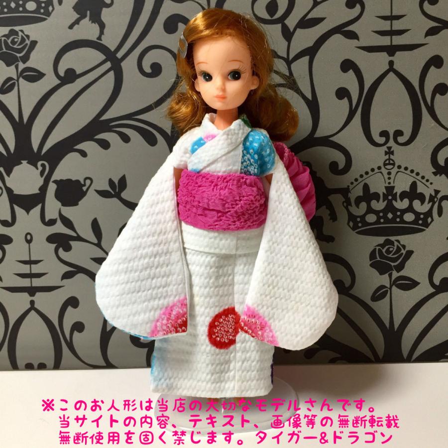 初代リカちゃん 人形 ゆかた へこ帯 ドール 着物 アウトフィット 初代リカちゃん 人形 ゆかた へこ帯 ドール 着物 アウトフィット