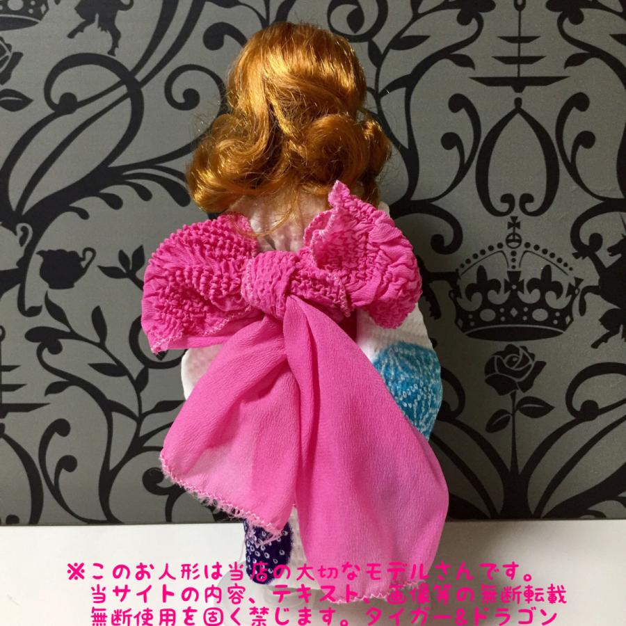 初代リカちゃん 人形 ゆかた へこ帯 ドール 着物 アウトフィット 初代リカちゃん 人形 ゆかた へこ帯 ドール 着物 アウトフィット