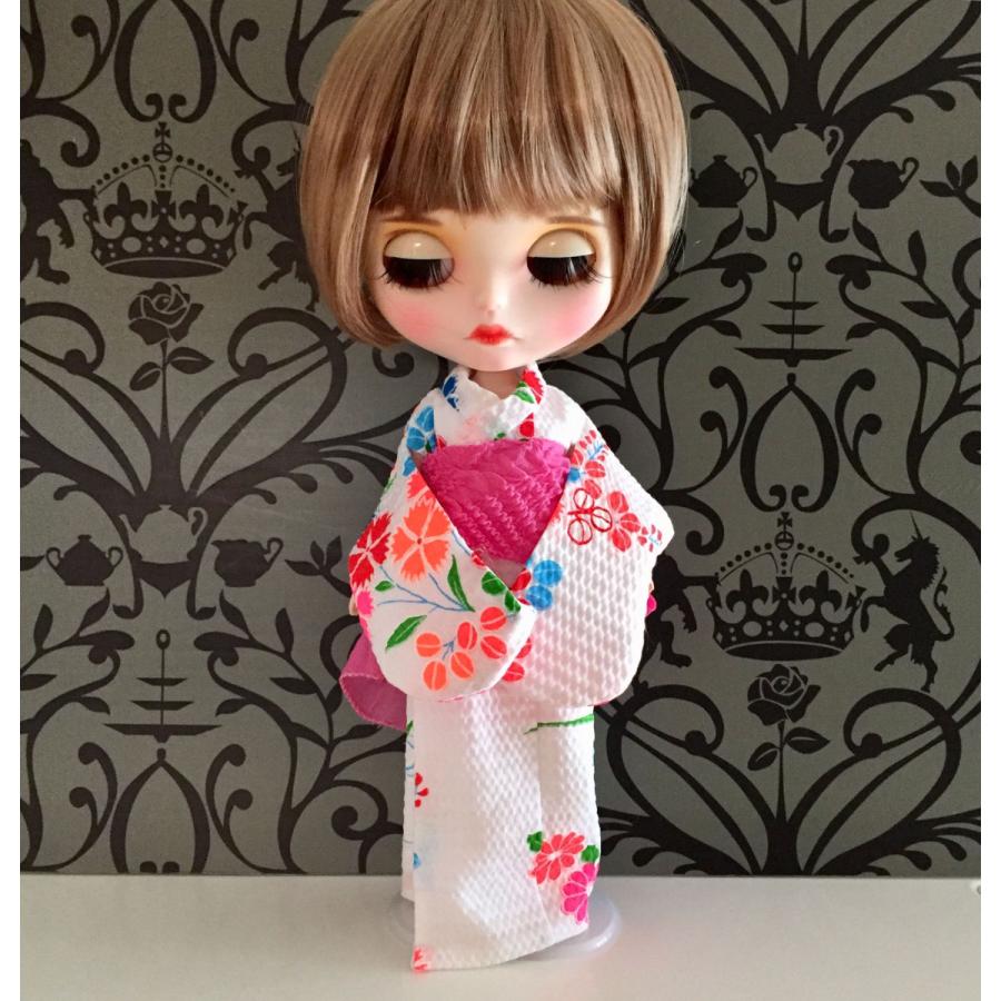 アイシードール リカちゃん 人形 ゆかた へこ帯 ドール 着物 アウト 