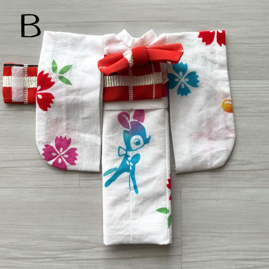 アイシードール用アウトフィット　着物 アイシードール リカちゃん 人形 ゆかた 作り帯 ドール 着物