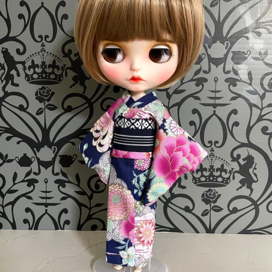 アイシードール リカちゃん 人形 ゆかた 作り帯 ドール 着物 アイシードール リカちゃん 人形 ゆかた 作り帯 ドール 着物