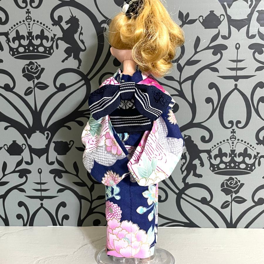 アイシードール リカちゃん 人形 ゆかた 作り帯 ドール 着物 アイシードール リカちゃん 人形 ゆかた 作り帯 ドール 着物