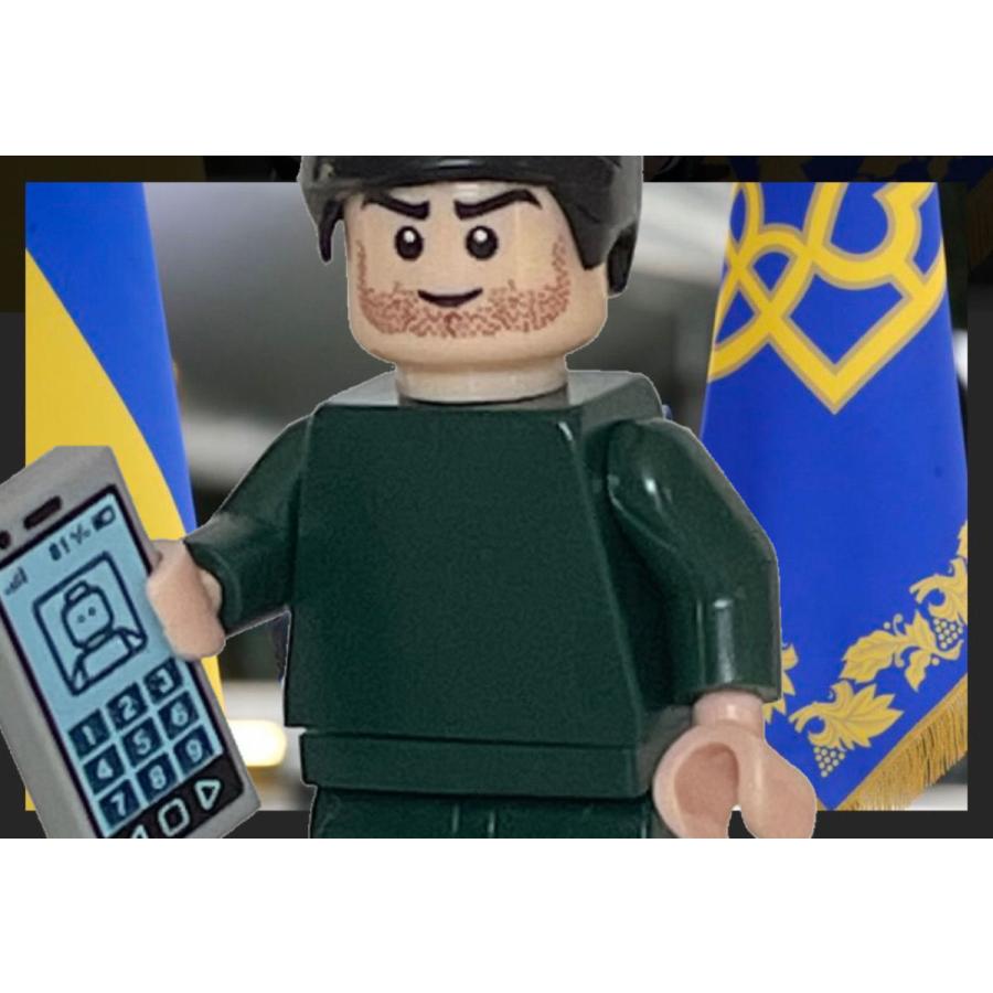 【新品】製造終了記念品 5アイテム ゼレンスキー大統領 ＆ ウクライナグッズ Brickmania ウクライナ大統領 ゼレンスキー - メルカリ