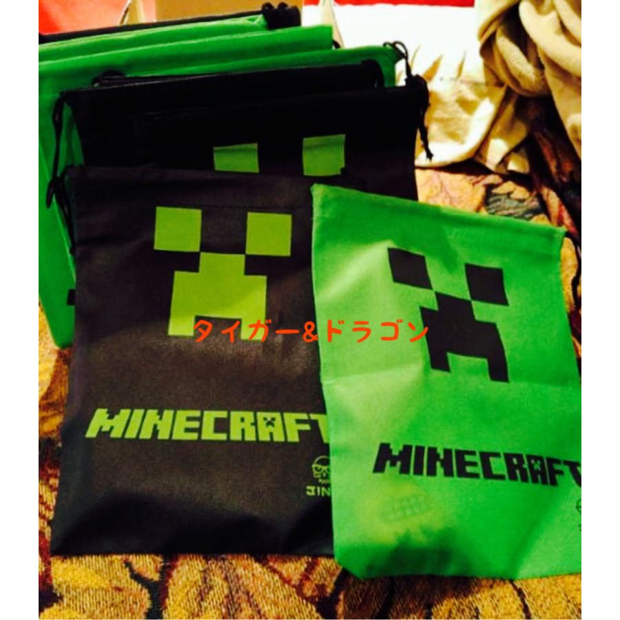 マインクラフト クリーパー 黒 不織布 巾着袋 プレゼント ラッピング バッグ マイクラゲームキャラクター グッズ Zr2z0z2qex Tiger Dragon 通販 Yahoo ショッピング