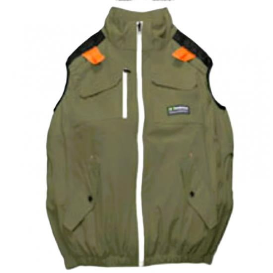 正規品、株式会社空調服ベスト3着、グレー、ネイビーのAIRGEARとファンセット 空調服 ベスト ファン バッテリー セット 熱中対策 作業服 AR-628B AR