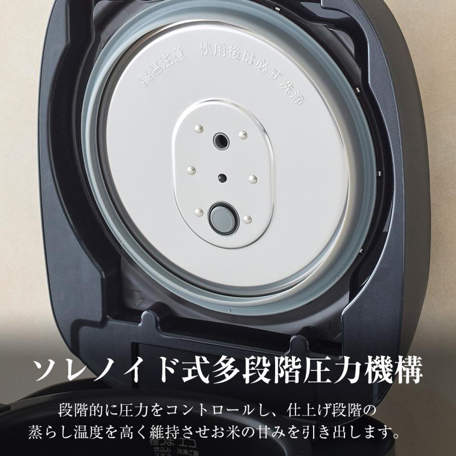 ご泡火炊き 炊飯器 1升炊き タイガー 圧力 IH ブラック ホワイト JRI