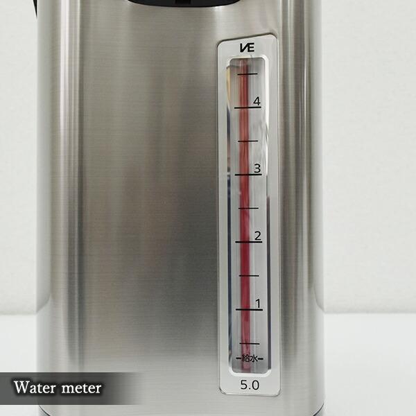 とく子さん 電気ポット 5L タイガー おしゃれ 蒸気レス 大容量 PIE