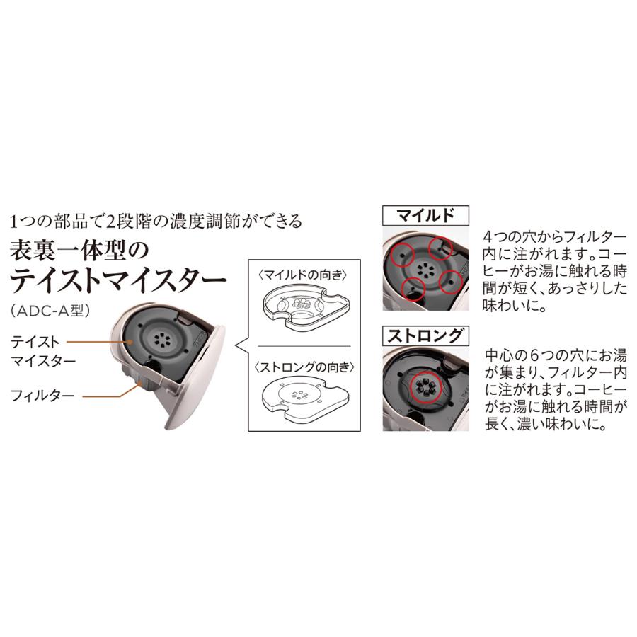 タイガー魔法瓶 コーヒーメーカー おしゃれ タイガー ADC-A061