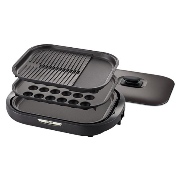 Tiger ホットプレート 44cm 3種プレート付き タイガー（TIGER） プレート3枚セット パーティープレート コンパクト