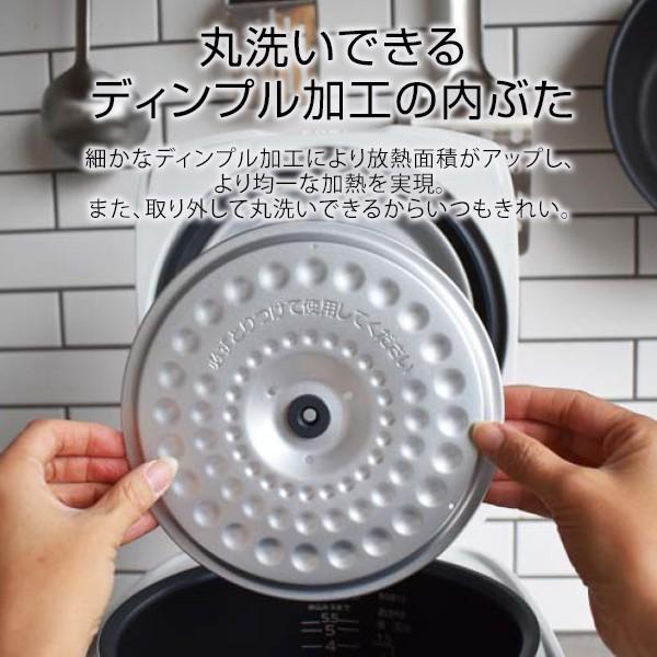 炊飯器 一升炊き タイガー マイコン マイコン炊飯器 シンプル JBH-G181 ホワイト｜tiger-online｜10