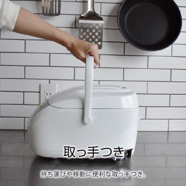 炊飯器 一升炊き タイガー マイコン マイコン炊飯器 シンプル JBH-G181 ホワイト｜tiger-online｜11
