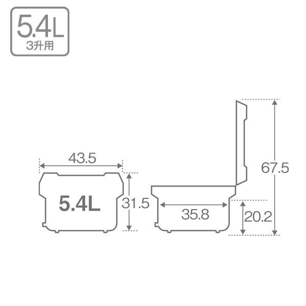 タイガー　業務用　電子ジャー　炊きたて　3升　保温専用　JHA-A54PXS　ステンレス