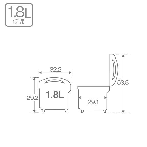 タイガー魔法瓶 電子ジャー タイガー JHG-A181FT カトレア 炊きたて 1