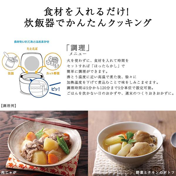 WEB限定 炊飯器 3合炊き 圧力IH炊飯器 タイガー ご泡火炊き ごほうびだき  JPD-G06NK｜tiger-online｜07