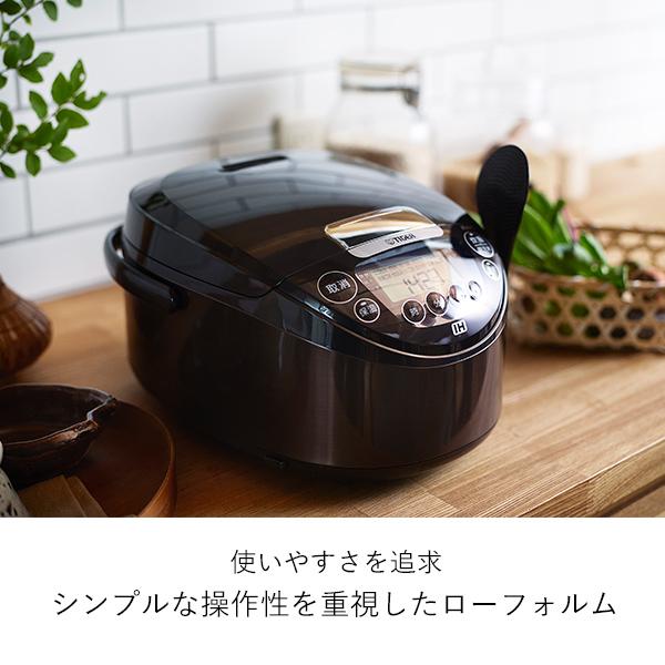 炊飯器 5合炊き タイガー IH炊飯器 JPW-D100 ブラウン パン焼き 調理 